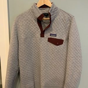 Organic Cotton Quilt Snap-T Pullover